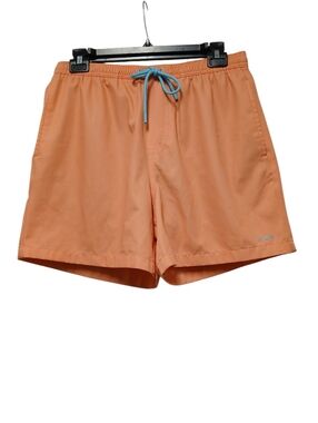 Huk Men's Performance Fishing Volley Board Swim Peach Short-Size Medium
